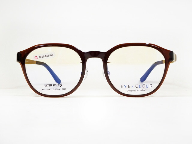 EYEsCLOUD アイクラウド EC-1118 C-3 特殊プラスチックフレーム