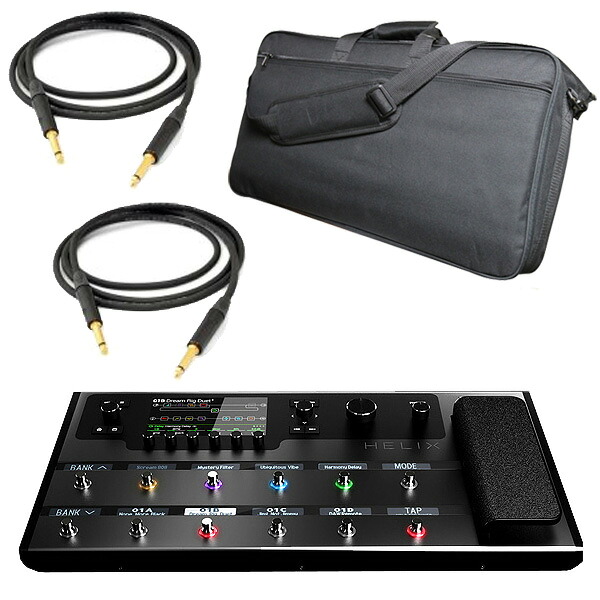 1大特典付 【シールド+バッグセット】 LINE6(ラインシックス) / Helix Floor - ギタープロセッサー 「エフェクタ-バッグプレゼント！」新生活応援｜ミュージックハウス フレンズ