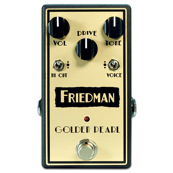 Friedman(フリードマン) / GOLDEN-PEARL - オーバードライブ - 《ギターエフェクター》|ミュージックハウス フレンズ