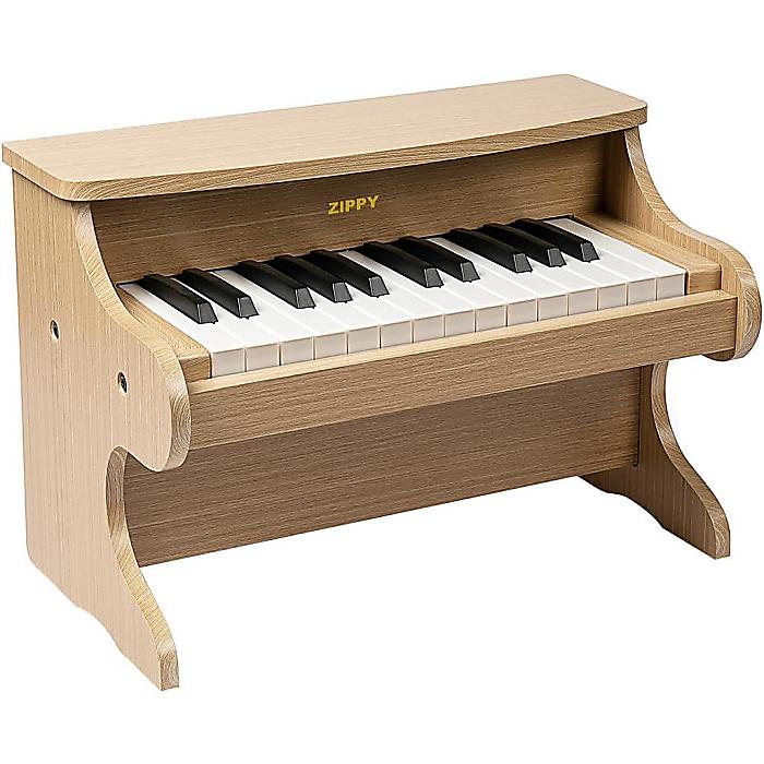 ZIPPY / 木製引き上げるともし火風洋琴 25鍵盤楽器 (色合い:Oak) 蓄電池式 英語譜面＆鍵盤楽器押捺付 小わっぱ用 生まれ落ちる日 クリスマス 差し上げ物に至適白いことデー 大売り出し