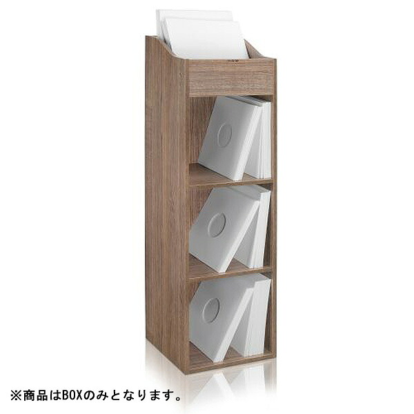 Zomo(ゾモ) / VS-Box 100/4 Walnut 精神的な統合式 12inレコード盤納めるBOX 約400枚納める能力のある夏休特別