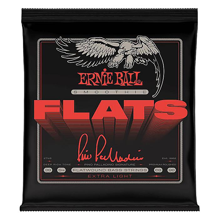 【メール便／送料無料】 Ernie Ball(アーニーボール) / Pino Palladino Smoothie Flats Bass Strings EXTRALIGHT 38-98 スムージー・フラッツ・ベース弦 ピノ・パラディーノ 【2024年5月24日発売】夏休みセール【メール便／送料無料】｜ミュージックハウス フレンズ 9,218円