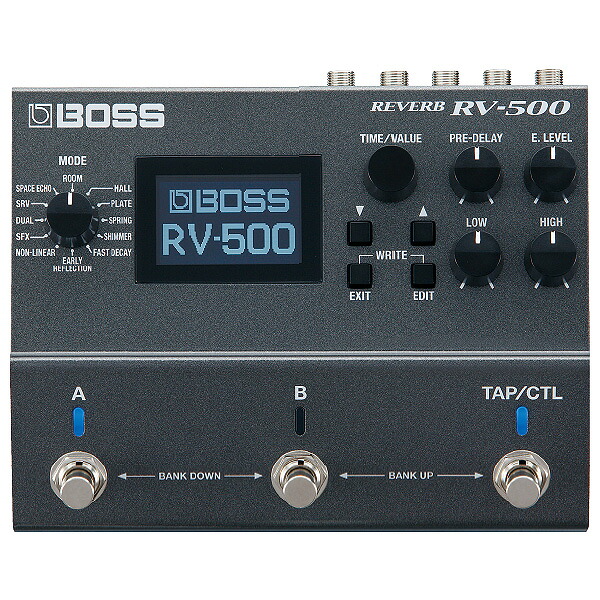 Boss(ボス) / RV-500 REVERB - ハイエンド・リバーブ・ペダル -【次回納期未定】夏休スペシャル