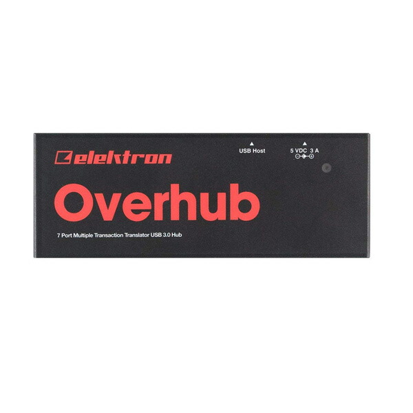 Elektron(エレクトロン) / Overhub OH-7 - 7 ポートUSB 3.0 マルチTTハブ -夏休スペシャル