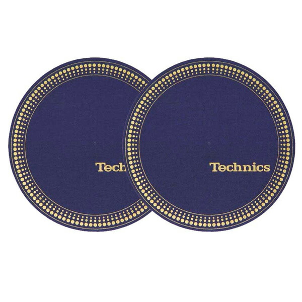 Technics 純正スリップマット2枚組+ステッカー Technics(テクニクス) ／ Slipmats (Ltd Edition) スリップ