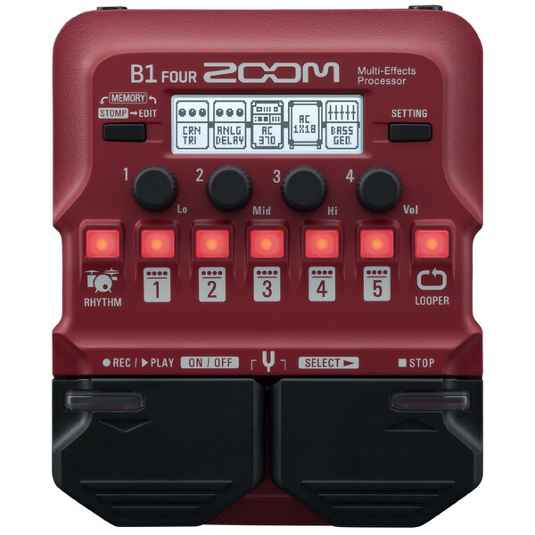 ZOOM ( ズーム ) B6 ベース用マルチエフェクター Amazon | ZOOM ズーム B6 Bass Multi-Effects Processor ベース