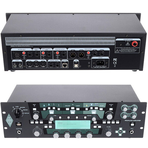 【楽天市場】2大特典付 KEMPER(ケンパー) / PROFILER POWER RACK ギターアンプ ラック式 パワーアンプ内蔵型