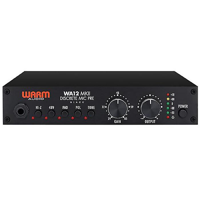 WARM AUDIO ( ウォームオーディオ ) / WA12 MKII Black マイクプリアンプ夏休スペシャル