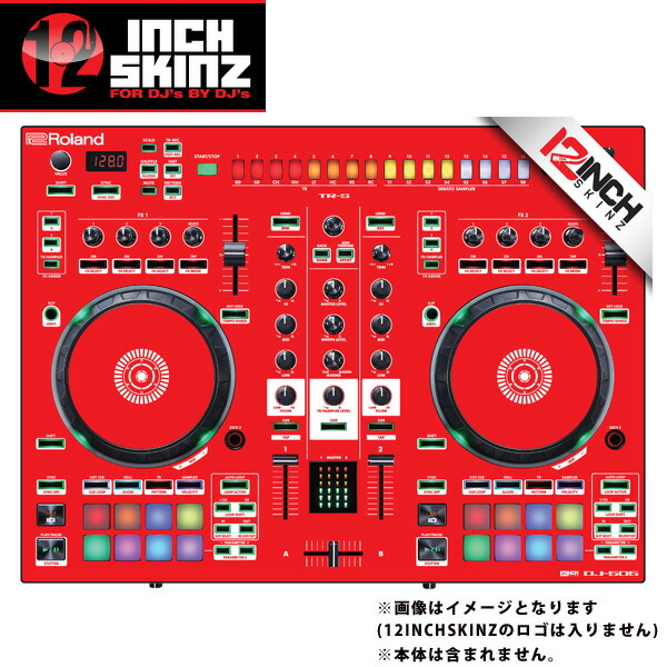 12inch SKINZ / Roland DJ-505 Skinz (Red) 【Roland DJ-505 用スキン】夏休スペシャル