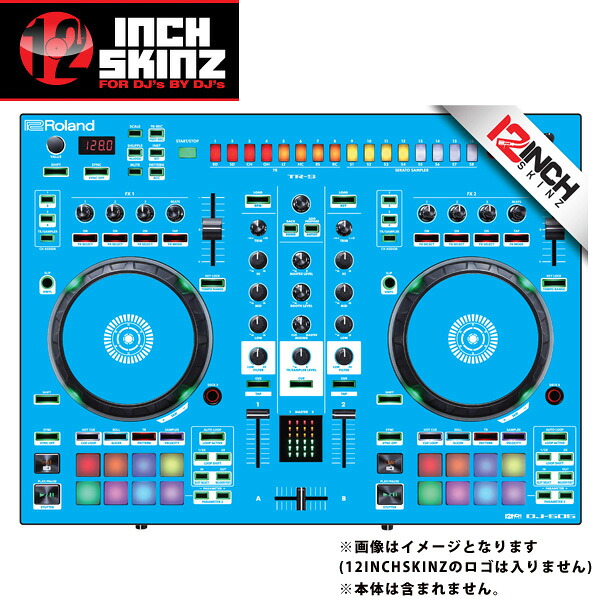 12inch SKINZ / Roland DJ-505 Skinz (Lite Blue) 【Roland DJ-505 用スキン】夏休スペシャル