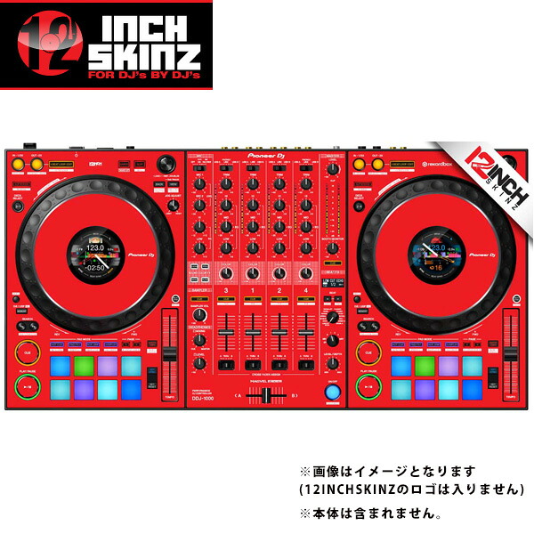 12inch SKINZ / Pioneer DDJ-1000SRT SKINZ (Red) 【DDJ-1000SRT用スキン】 夏休スペシャル
