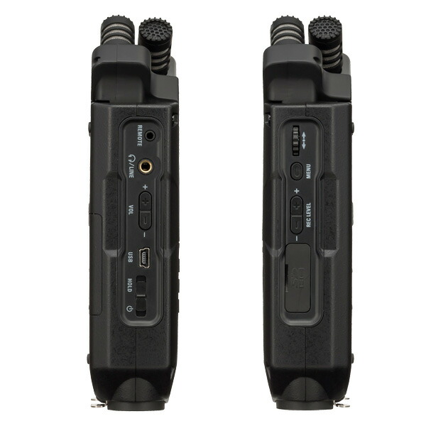 Zoom ズームレンズ H4n Pro Handy Recorder All Black 直線的pcm Icハンデレコーダー Cannes Encheres Com