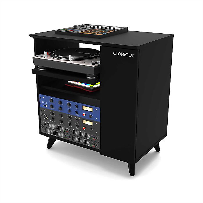 GLORiOUS（グロリアス） / Modular Side Rack ブラック / DTMテーブル拡張用ラック夏休スペシャル