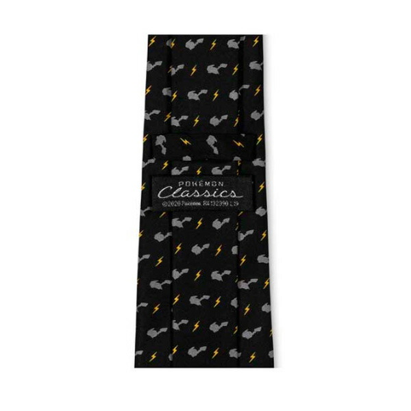 楽天市場 Pokemon Center ポケモンセンター Pikachu Classics Charge Black Silk Necktie One Size Adult 海外限定 ポケモン ピカチュウ シルク ネクタイ ミュージックハウス フレンズ