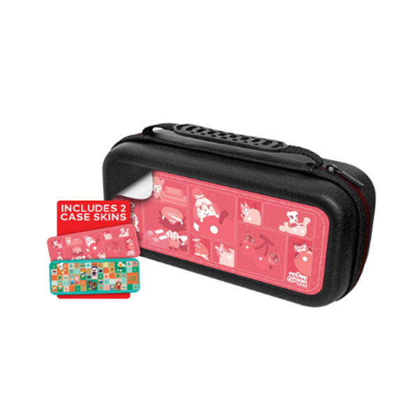 楽天市場 Controller Gear Animal Crossing 海外限定 任天堂公式ライセンス品 ケース前面カスタム用のスキンシール付属 Nintendo Switch 専用ケース あつまれ どうぶつの森 ミュージックハウス フレンズ