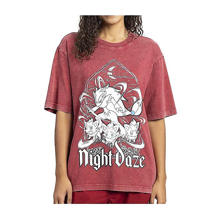 Pokemon Center(ポケモンセンター) / ダークノイズコレクション ナイトバースト ゾロア＆ゾロアーク Tシャツ（ユニセックス/XLサイズ）夏休みセール