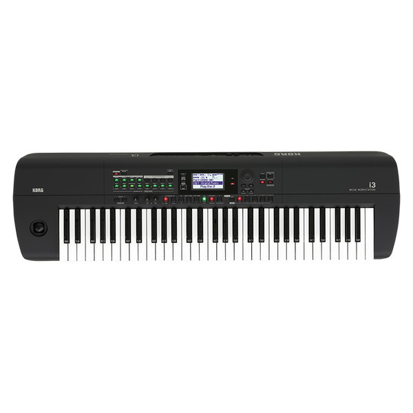 Korg(コルグ) / i3 MB （スーパー・マット・ブラック） 電池駆動可能 自動伴奏機能付き 61鍵盤 シンセサイザー・ワークステーション新生活応援｜ミュージックハウス フレンズ