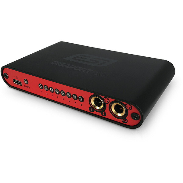 ESI(イーエスアイ) / GIGAPORT eX 8アウト USB 3.1 モバイルオーディオインターフェース - （YAMAHA / AG03,AG06 Steinberg / UR22 mk2,UR242,UR22C,UR24C　同機能ループバック対応）夏休スペシャル