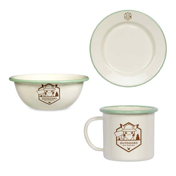 楽天市場 Pokemon Center ポケモンセンター Outdoors With Pokemon Camping Plate Set 6点セット 海外限定 アウトドア 食器 マグカップ プレート ミュージックハウス フレンズ