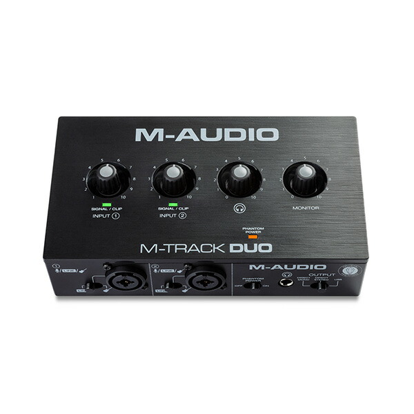 楽天市場 M Audio エム オーディオ M Track Duo Usbオーディオ インターフェース Mac Windows Ios対応 5月下旬予定 ミュージックハウス フレンズ