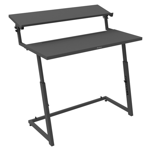Antoc / DJ-Stand DJS-44 (BLACK) ラップトップシェルフ付き DJテーブル 《組立式》夏休スペシャル｜ミュージックハウス フレンズ
