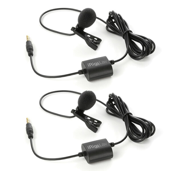 IK Multimedia / iRig Mic Lav 2 Pack ラベリアマイクロフォン 【アイケーマルチメディア】｜ミュージックハウス フレンズ