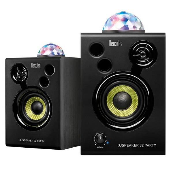 品質満点 Hercules ハーキューリース Dj モニタースピーカー ドームライト付き 光る Party 32 Speaker Hidromares Com Br