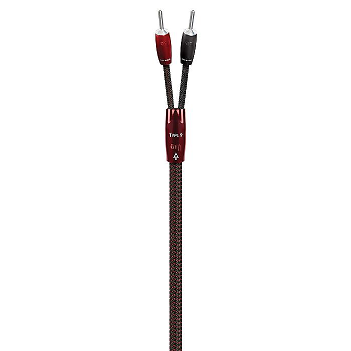 AudioQuest(オーディオクエスト) / Type 9 Full-Range SureGrip 500コネクタ付き フルレンジスピーカーケーブル バナナ端子（シルバーメッキ） 3m ペア（左右2本セット） [TYPE910BS]新生活応援｜ミュージックハウス フレンズ