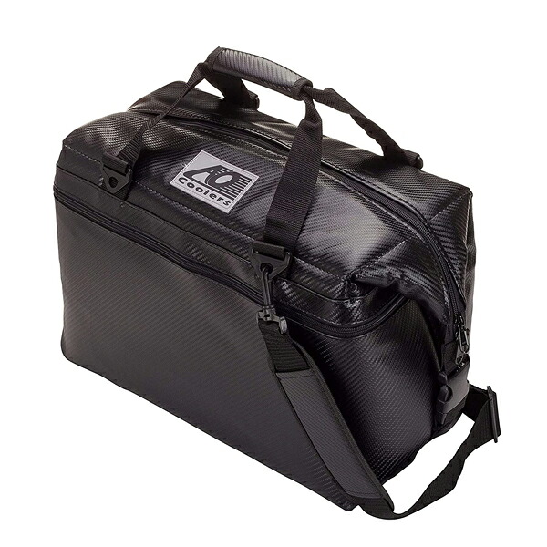 AO Coolers / カーボン Carbon 24パック / ブラック / ソフトクーラー クーラーボックス (カーボンシリーズ) 【輸入品】夏休スペシャル｜ミュージックハウス フレンズ