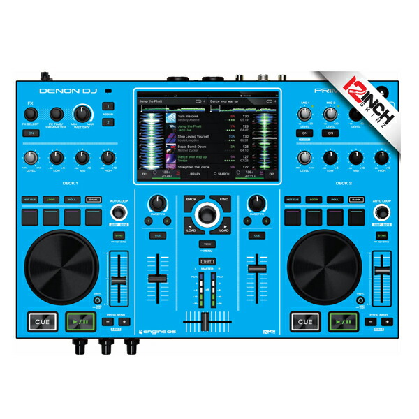 12inch SKINZ / Denon Prime GO Skinz (Colors LTBLUE) 機材用スキン夏休スペシャル 9,263円