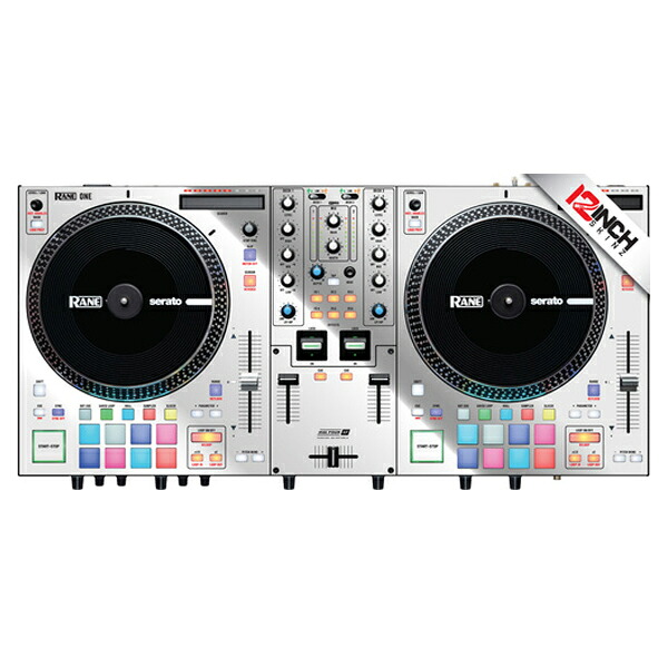 12inch SKINZ / Rane One / Skinz (Metallics MR/SILVR) 機材用スキン夏休スペシャル