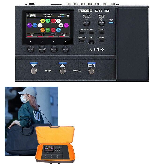 楽天市場】BOSS GX-10 ポータブルマルチエフェクター ボス : 島村楽器