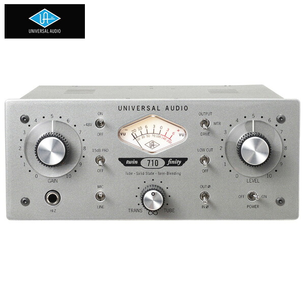 Universal Audio(ユニバーサルオーディオ) / 710 TWIN-FINITY シングルチャンネルプリアンプ/DI夏休特別 オーディオ-プリアンプ