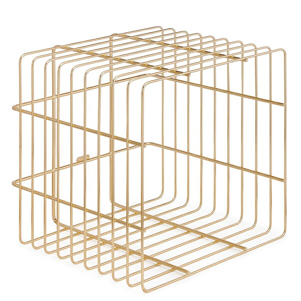 ZOMO(ゾモ) / VS-Rack Cube (0030103192) / gold レコード 収納ラック