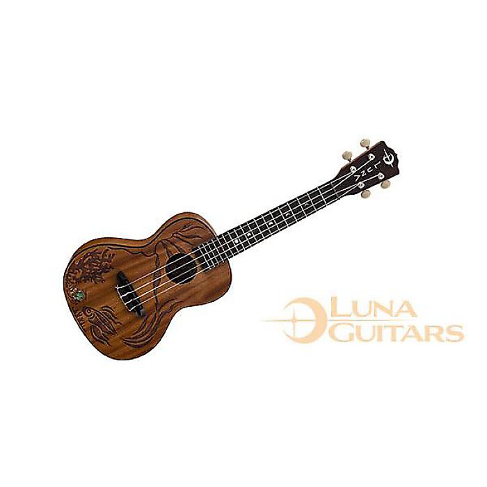 美品希少 LUNAギター エレアコ 楽天市場】Luna Guitars Fauna Koi 新品[ルナ][鯉][Black