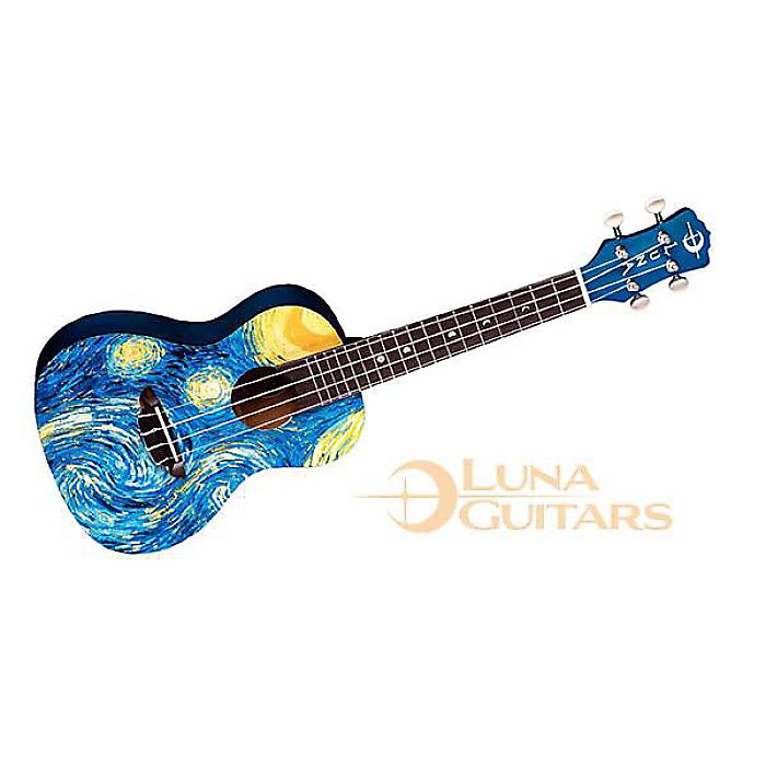 LUNA GUITARS ( ルナギターズ ) / Uke Starry Night Concert w/Gigbag夏休スペシャル｜ミュージックハウス フレンズ
