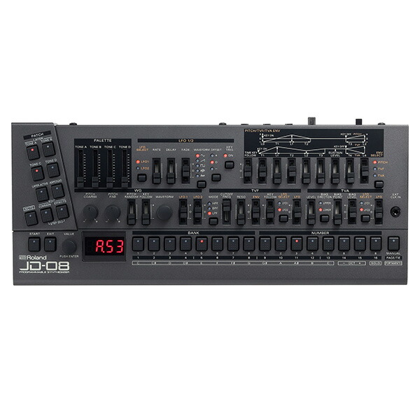 楽天市場】Roland ローランド JD-08・Boutique シンセサイザー