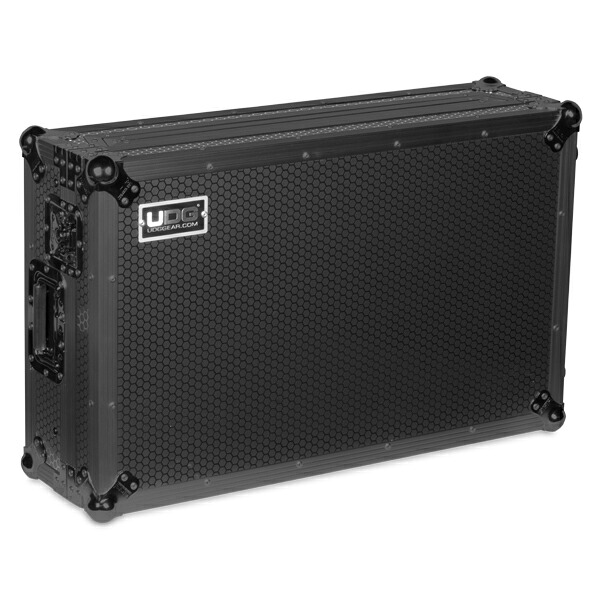 UDG / Ultimate DDJ-REV7 フライトケース ラップトップシェルフ&ホイール付 (U91077BL)