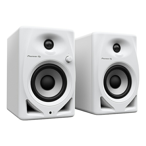 大排他的権利付 Pioneer DJ(先駆者) / DM-40D-W (1有りの実) 4in アクティブモニタースピーカー / 白いこと夏休特別