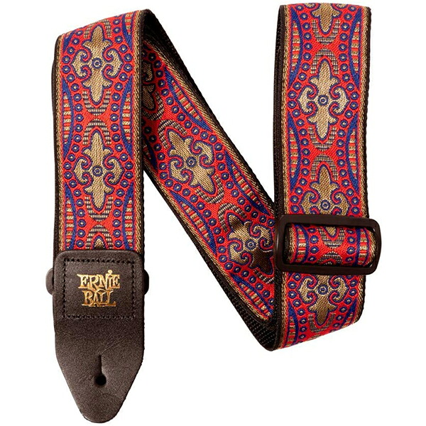 ErnieBall(アーニーボール) / Jacquard Guitar Strap / Kashmir Sunset / ギターストラップ 【輸入品】夏休スペシャル