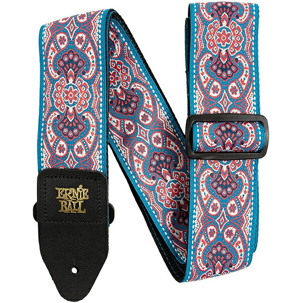 市場 ErnieBall Jacquard Paisley Guitar Pink アーニーボール Strap ギターストラップ