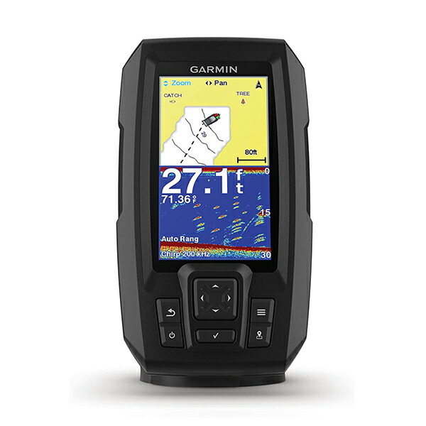 Garmin(ガーミン) /  Striker Plus 4 広々とした液晶模範例 with Dual-Beam transducer 4 【日本語ハウツー物差し上げ物】010-01870-00 - 魚探円光ウィーン大売り出し/ハロウィングッズ