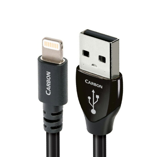 日本激安販壳サイト audioquest オーディオクエスト USBケーブル カーボン（USB A-Type C）《USB2/CAR/0.75M/AC》 USB