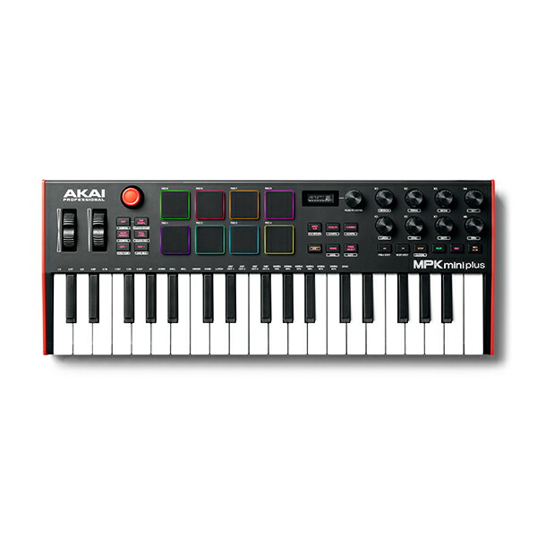 楽天市場】AKAI Professional MPK mini plus / USB MIDI