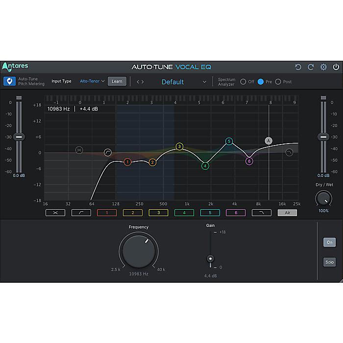 Antares(アンタレス) / AutoTune Vocal EQ / ボーカル・エフェクト 【※シリアルコードメール納品】ブラックフライデー
