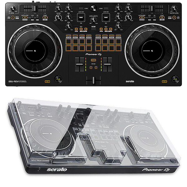 1大特典付 【DECKSAVERセット】Pioneer DJ(パイオニア) / DDJ-REV1 & DLSE-PC-DDJREV1ブラックフライデー|ミュージックハウス フレンズ