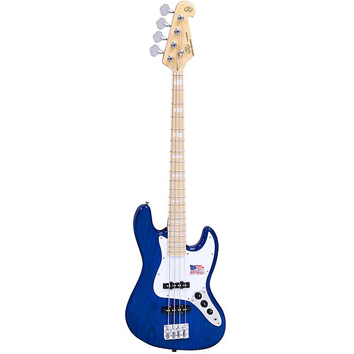 SX Guitars(エスエックスギターズ) / SJB75/TBU エレクトリックベース夏休みセール