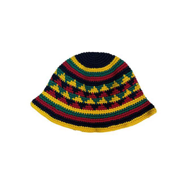 ラスタ　バケットニットキャップ Rasta Bucket Beanie / GUATEMALART新生活応援 4,330円