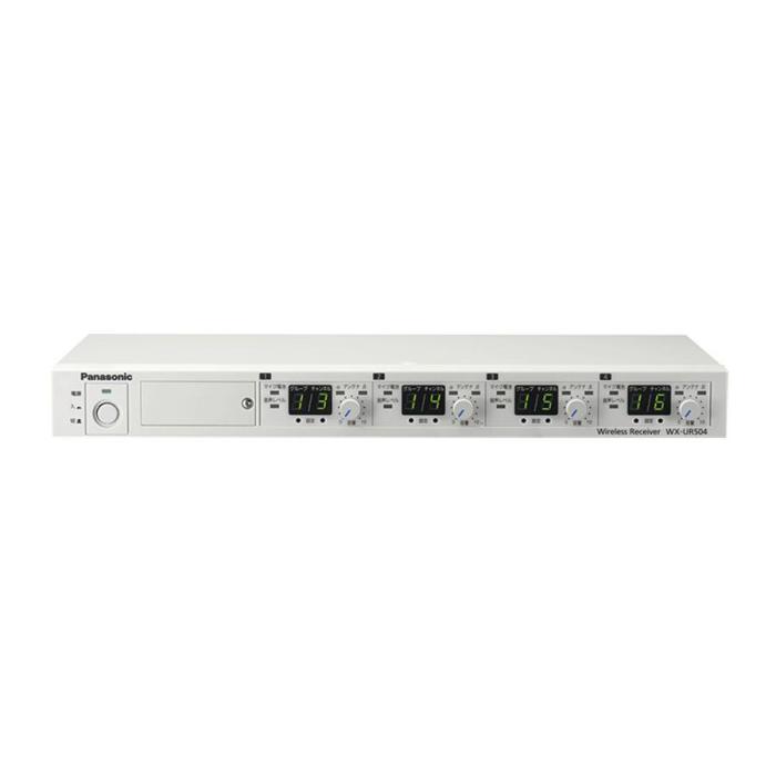 パナソニック　ワイヤレス受信機セット　WX-UR504 他 楽天市場】Panasonic パナソニック WX-UR504 800 MHz帯