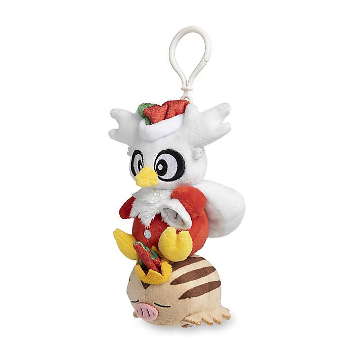 Delibird & Swinub Pok mon Holiday Workshop Plush Key Chain - 7 In. / デリバード＆ウリムー キーチェーン / Pokemon Center(ポケモンセンター)ハロウィーンセール/ハロウィングッズ